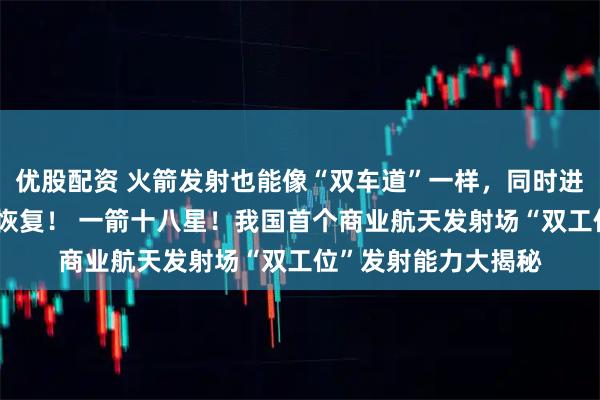 优股配资 火箭发射也能像“双车道”一样,同时进行?7天发射、7天恢复! 一箭十八星!我国首个商业航天发射场“双工位”发射能力大揭秘